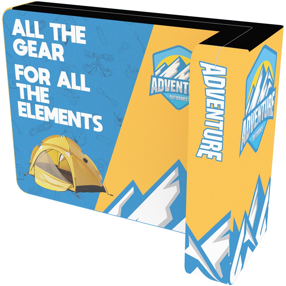 Wallbox 10ft w/Right Storage — Double Sided Graphic Package